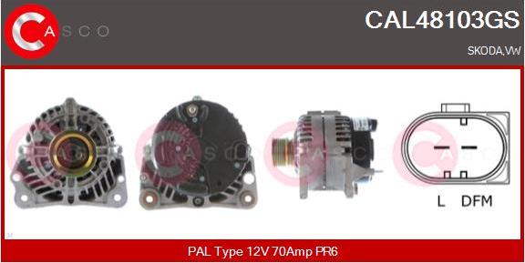 Casco CAL48103GS - Ģenerators autodraugiem.lv