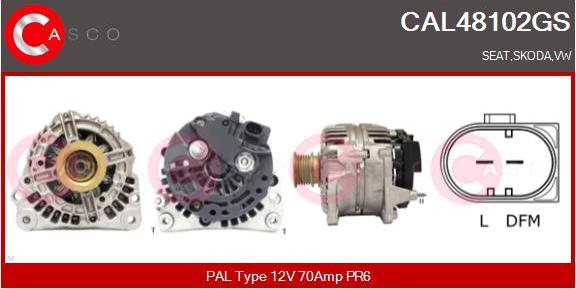 Casco CAL48102GS - Ģenerators autodraugiem.lv