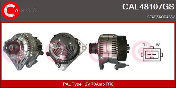 Casco CAL48107GS - Ģenerators autodraugiem.lv