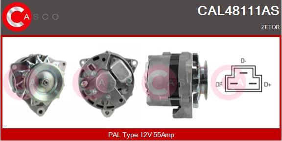 Casco CAL48111AS - Ģenerators autodraugiem.lv