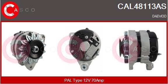 Casco CAL48113AS - Ģenerators autodraugiem.lv