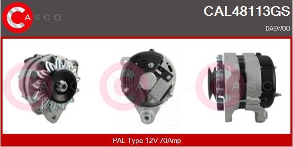 Casco CAL48113GS - Ģenerators autodraugiem.lv