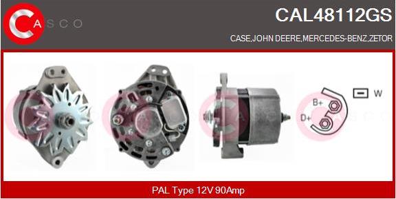 Casco CAL48112GS - Ģenerators autodraugiem.lv
