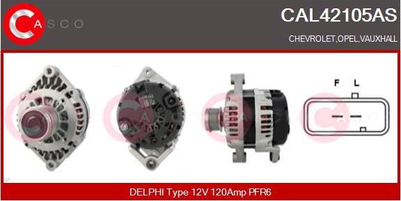 Casco CAL42105AS - Ģenerators autodraugiem.lv