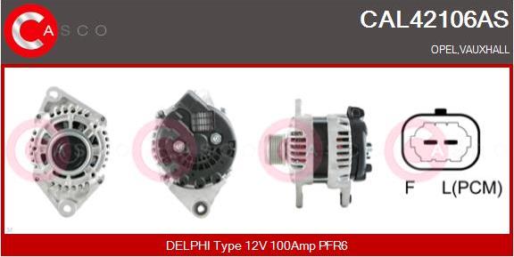 Casco CAL42106AS - Ģenerators autodraugiem.lv