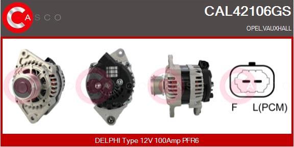 Casco CAL42106GS - Ģenerators autodraugiem.lv