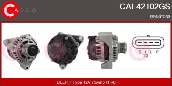 Casco CAL42102GS - Ģenerators autodraugiem.lv