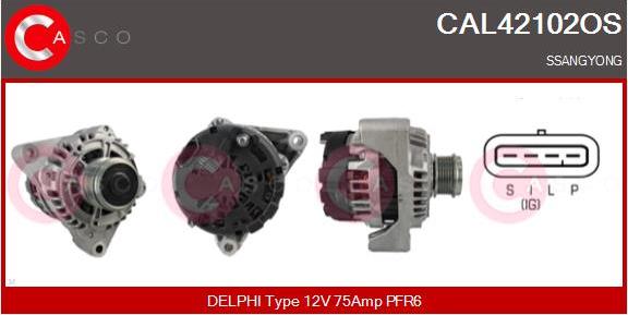 Casco CAL42102OS - Ģenerators autodraugiem.lv
