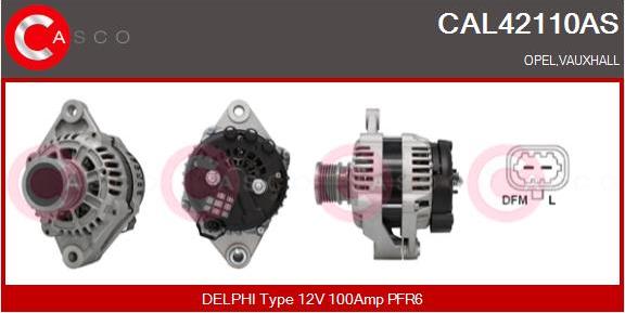 Casco CAL42110AS - Ģenerators autodraugiem.lv