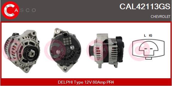 Casco CAL42113GS - Ģenerators autodraugiem.lv