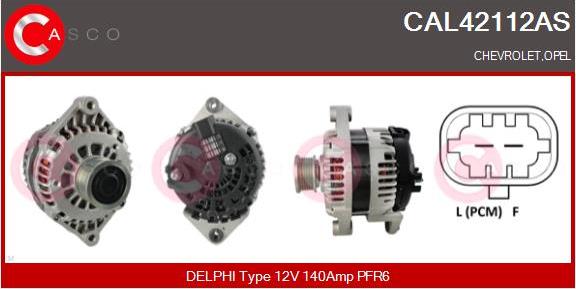 Casco CAL42112AS - Ģenerators autodraugiem.lv