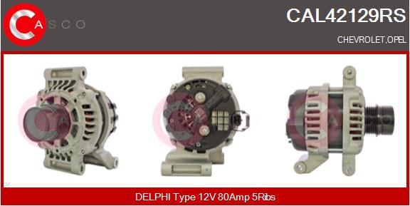 Casco CAL42129RS - Ģenerators autodraugiem.lv