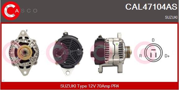 Casco CAL47104AS - Ģenerators autodraugiem.lv
