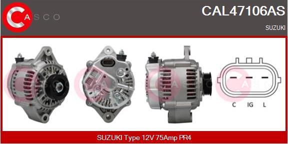 Casco CAL47106AS - Ģenerators autodraugiem.lv