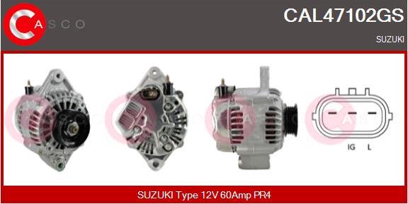 Casco CAL47102GS - Ģenerators autodraugiem.lv