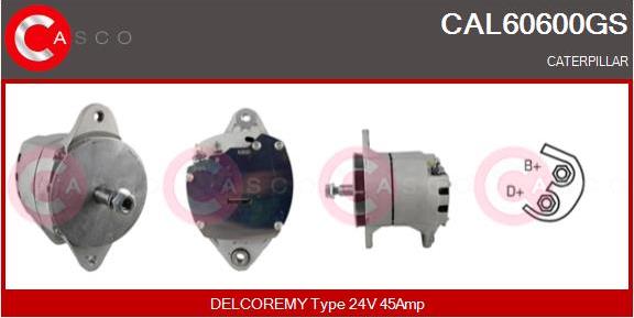 Casco CAL60600GS - Ģenerators autodraugiem.lv