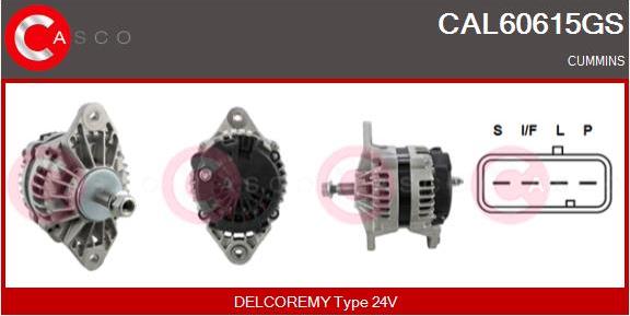 Casco CAL60615GS - Ģenerators autodraugiem.lv
