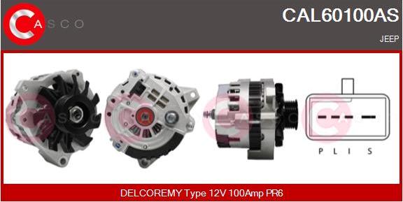 Casco CAL60100AS - Ģenerators autodraugiem.lv