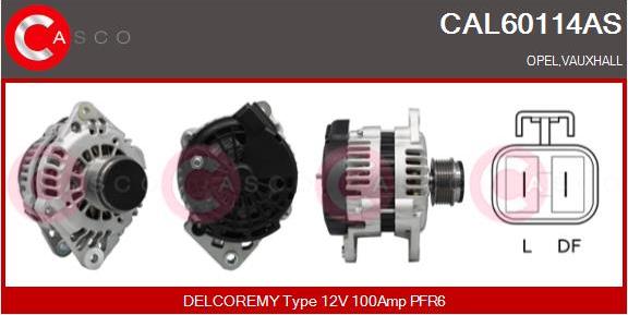 Casco CAL60114AS - Ģenerators autodraugiem.lv