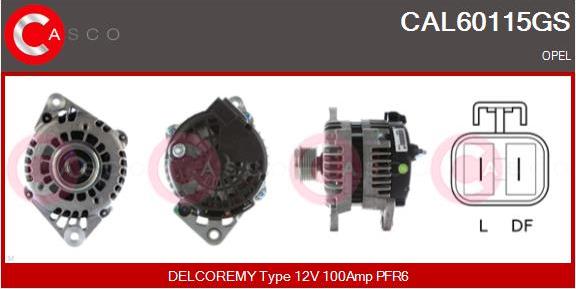 Casco CAL60115GS - Ģenerators autodraugiem.lv