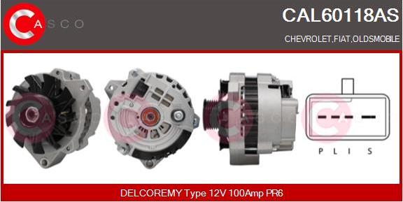 Casco CAL60118AS - Ģenerators autodraugiem.lv