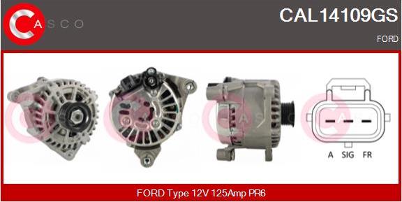 Casco CAL14109GS - Ģenerators autodraugiem.lv