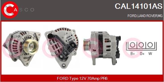 Casco CAL14101AS - Ģenerators autodraugiem.lv
