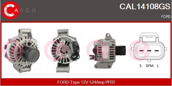 Casco CAL14108GS - Ģenerators autodraugiem.lv