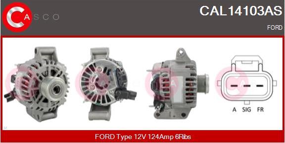 Casco CAL14103AS - Ģenerators autodraugiem.lv