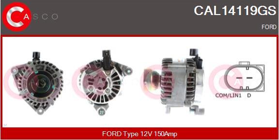 Casco CAL14119GS - Ģenerators autodraugiem.lv