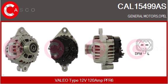 Casco CAL15499AS - Ģenerators autodraugiem.lv
