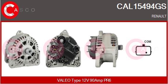 Casco CAL15494GS - Ģenerators autodraugiem.lv