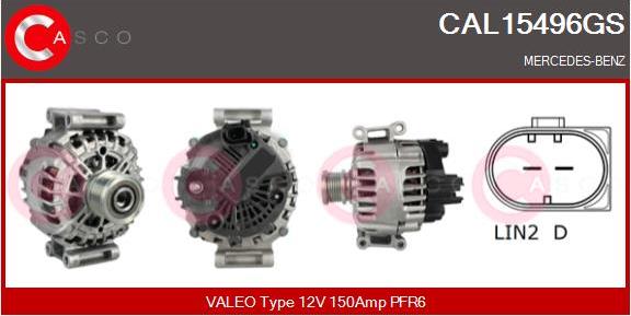 Casco CAL15496GS - Ģenerators autodraugiem.lv