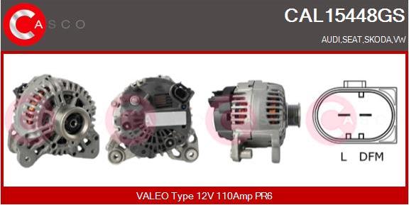 Casco CAL15448GS - Ģenerators autodraugiem.lv