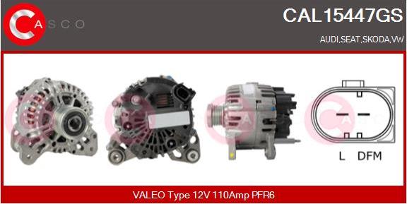 Casco CAL15447GS - Ģenerators autodraugiem.lv