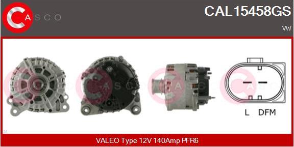 Casco CAL15458GS - Ģenerators autodraugiem.lv
