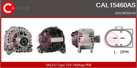 Casco CAL15460AS - Ģenerators autodraugiem.lv