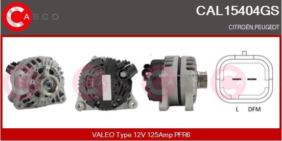 Casco CAL15404GS - Ģenerators autodraugiem.lv
