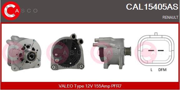 Casco CAL15405AS - Ģenerators autodraugiem.lv