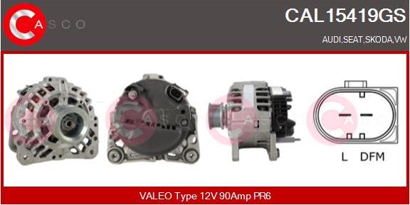 Casco CAL15419GS - Ģenerators autodraugiem.lv
