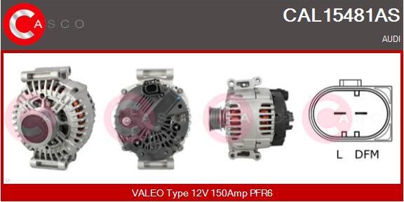 Casco CAL15481AS - Ģenerators autodraugiem.lv
