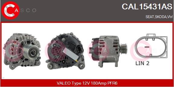 Casco CAL15431AS - Ģenerators autodraugiem.lv
