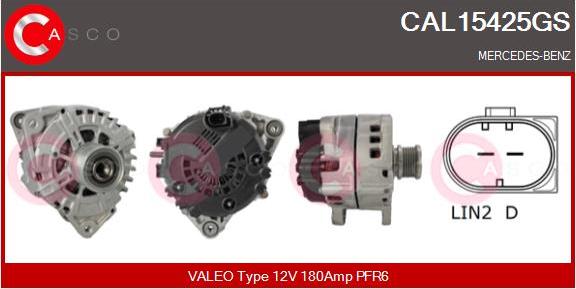 Casco CAL15425GS - Ģenerators autodraugiem.lv