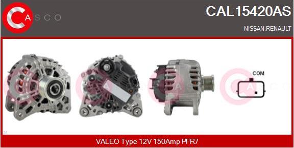 Casco CAL15420AS - Ģenerators autodraugiem.lv