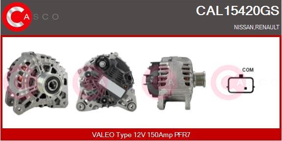 Casco CAL15420GS - Ģenerators autodraugiem.lv