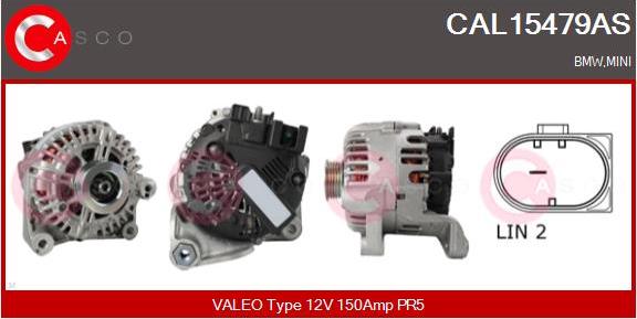 Casco CAL15479AS - Ģenerators autodraugiem.lv