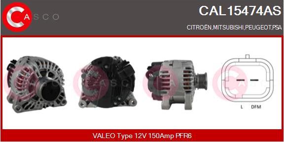Casco CAL15474AS - Ģenerators autodraugiem.lv