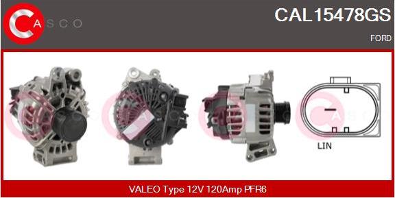 Casco CAL15478GS - Ģenerators autodraugiem.lv