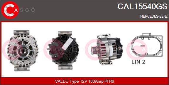 Casco CAL15540GS - Ģenerators autodraugiem.lv