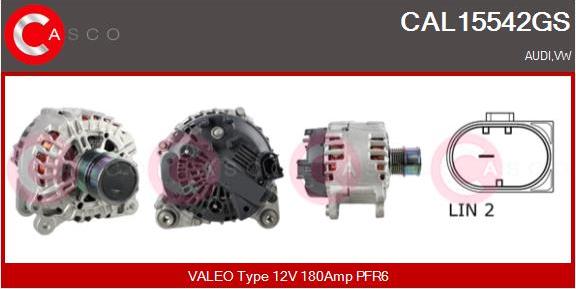 Casco CAL15542GS - Ģenerators autodraugiem.lv